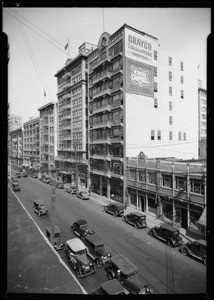 South Los Angeles Street, between East 7th Street & East 8th Street, Los Angeles, CA, 1926