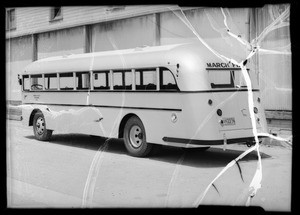 March Field bus, Southern California, 1936