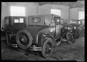 Ford coupe, W. G. Gordon owner, Southern California, 1931