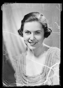 Portraits of daughter, Southern California, 1936