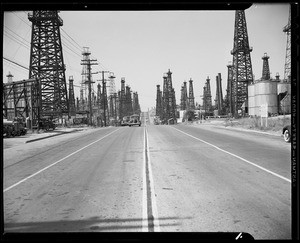 Intersection of Atlantic Avenue & Patterson Street, Long Beach, CA, 1940