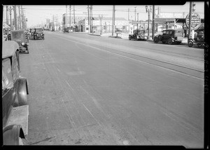 Road scenes at 59th & Moneta, Southern California, 1925