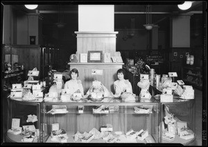 Candy department, Southern California, 1929