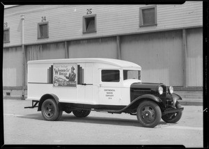 Continental Baking Co. truck, Southern California, 1932