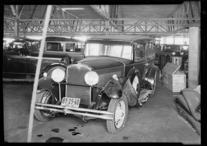 Nash sedan, S. Topoliski, owner, Southern California, 1931