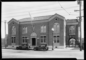 Police station - Wilshire Division, Pico Street, Los Angeles, CA, 1929