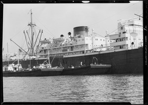 Views at harbor, San Pedro, CA, 1931