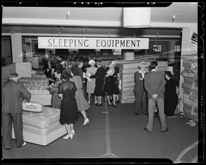 Mattress sale, Southern California, 1940