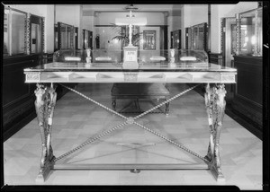 Writing desk, Southern California, 1931