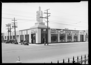 Exterior of building, Los Angeles, CA, 1935