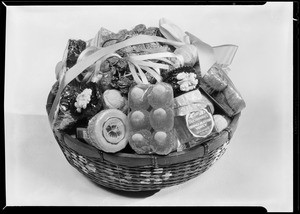 Fancy candy baskets, May Co, Southern California, 1930