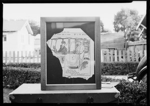 Driver training on Western Avenue, Yellow Cab, Southern California, 1926