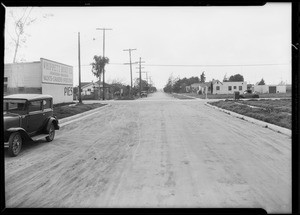 Intersection of East 102nd Street & South Main Street, Los Angeles, CA, 1930