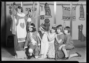 Valentine players, Yosemite playground, Southern California, 1931