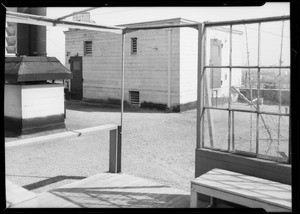 Roof of Dalton apartments, Southern California, 1932