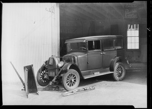 Whippet sedan - Heinrickson, owner, Southern California, 1932