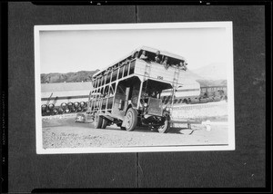 Copy of passenger truck at Boulder City, 185 men aboard, Nevada, 1935