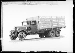 Stake body Ford truck, Southern California, 1931