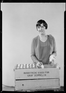 Eggs for Graf Zeppelin, Southern California, 1929