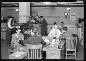 Municipal service bureau for men and cup, Southern California, 1931