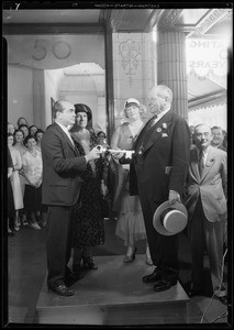 Golden Jubilee celebration, May Co., 803 South Broadway, Los Angeles, CA, 1931