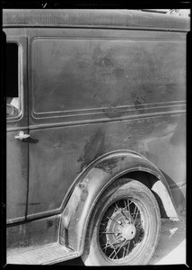 Ford truck, Commercial Casualty Co., Southern California, 1933