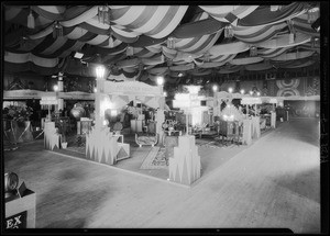 Radio booth at Ambassador, Los Angeles, CA, 1929