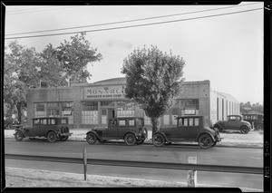 Views of radio factory interiors & exteriors, Southern California, 1929