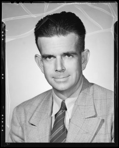 Portrait of Mr. J.S. Frederick, Southern California, 1940