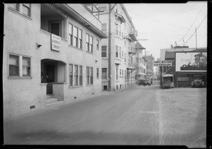 Ashland Avenue & Speedway, Ocean Park, Santa Monica, CA, 1928