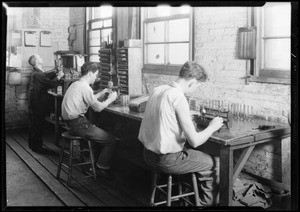 Views of factory, etc., Southern California, 1931