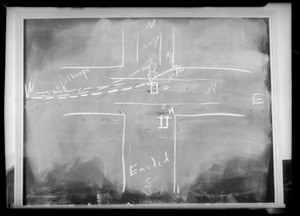 Blackboard, Ronaldo Case, Southern California, 1932