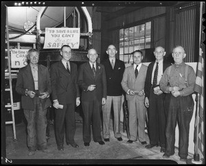 Safety award meeting, Pioneer Flintkote, Southern California, 1940