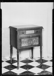 Sewing machine, Southern California, 1933