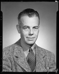 Portrait, Mr. Dodd, Southern California, 1940