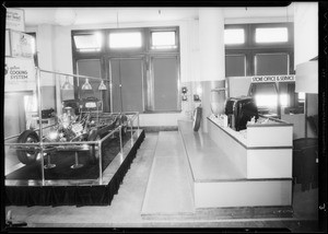 Shots around Ford display on 4th floor, Southern California, 1934