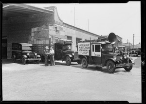 Load of Majestics for The Barrows Co., Southern California, 1929