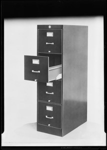 Retouched drawer cabinet, Southern California, 1930