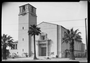 Arlington Avenue Christian Church, 3405 West Pico Boulevard, Los Angeles, CA, 1927