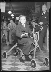 Bucking bronco toy, Southern California, 1934