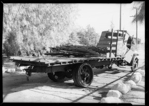 Roger Jessup Dairy Company truck, Southern California, 1933