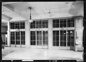 East elevator fronts, Los Angeles, CA, 1933