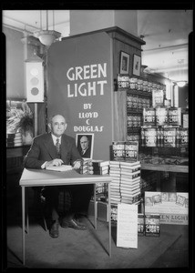 Author, Lloyd C. Douglas, Southern California, 1935