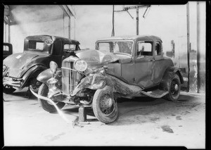 Ford coupe, Automobile Club of Southern California, Southern California, 1933