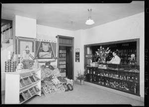 Commissary and dining table, Southern California, 1928