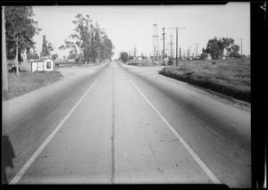 Intersection of South Broadway and West Rosecrans Avenue, Willowbrook, CA, 1935