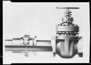 Regan valve flange, Southern California, 1930