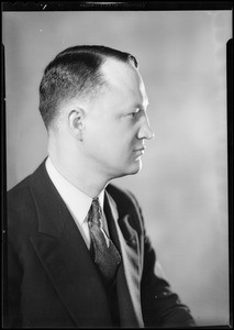 Western Union employee, former student, National Automotive School, Southern California, 1930