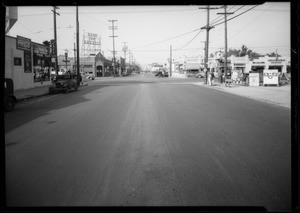 Intersection of West Washington Boulevard & South Western Avenue, Los Angeles, CA, 1935