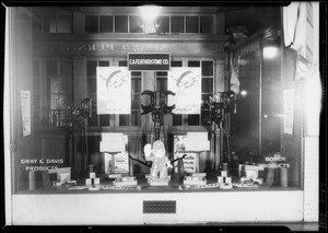 Window at E.A. Featherstone, 958 South Los Angeles Street, Los Angeles, CA, 1929